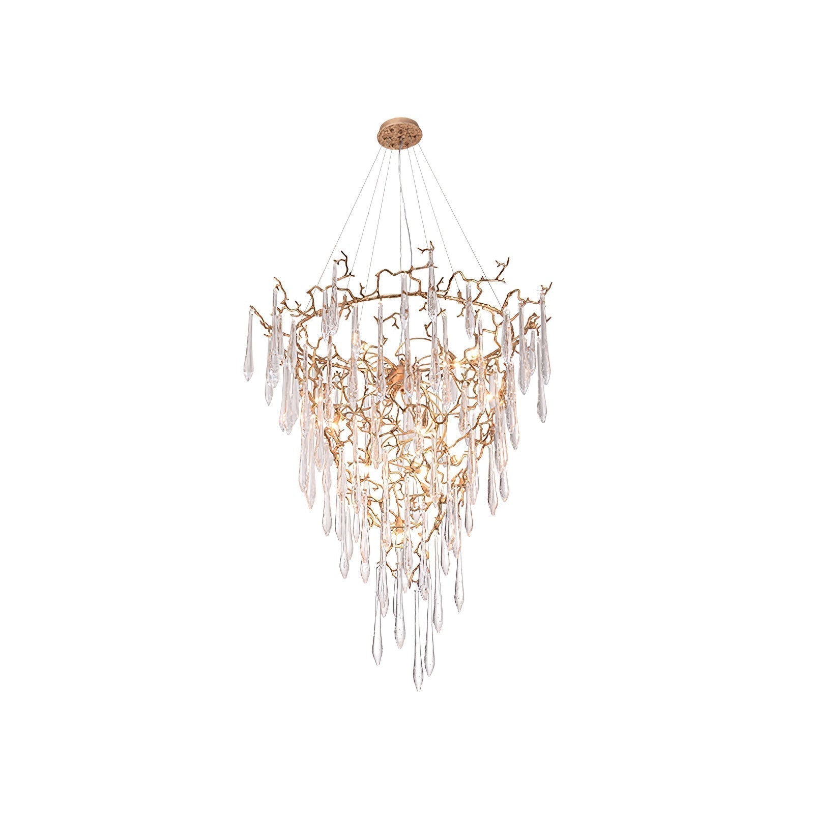 Branch Aqua Parable Chandelier