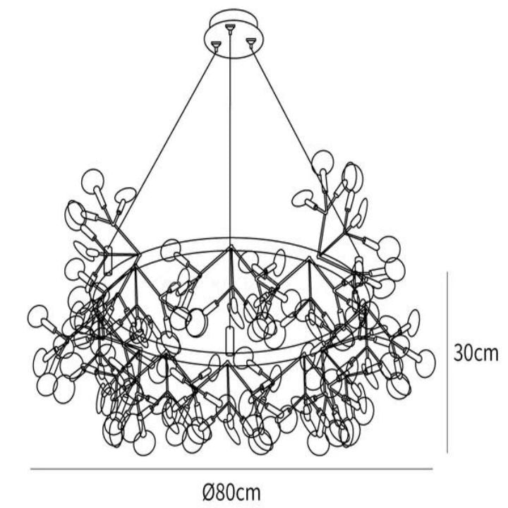 Branch Firefly LED Chandelier