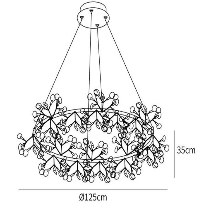 Branch Firefly LED Chandelier