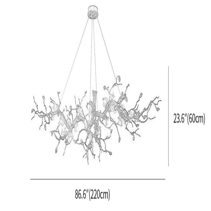 Branch Luxury Flower Tree Chandelier