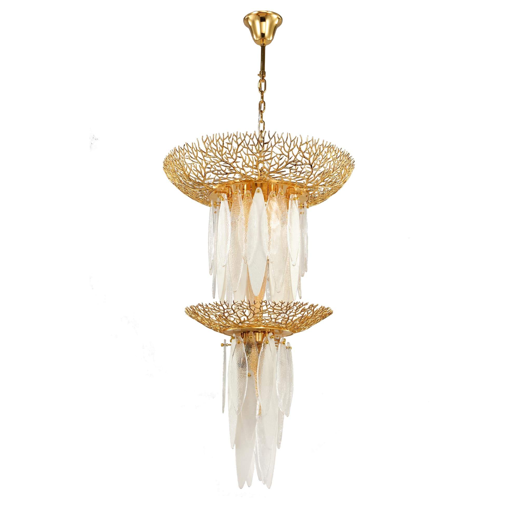 Branch Murano Glass Chandelier