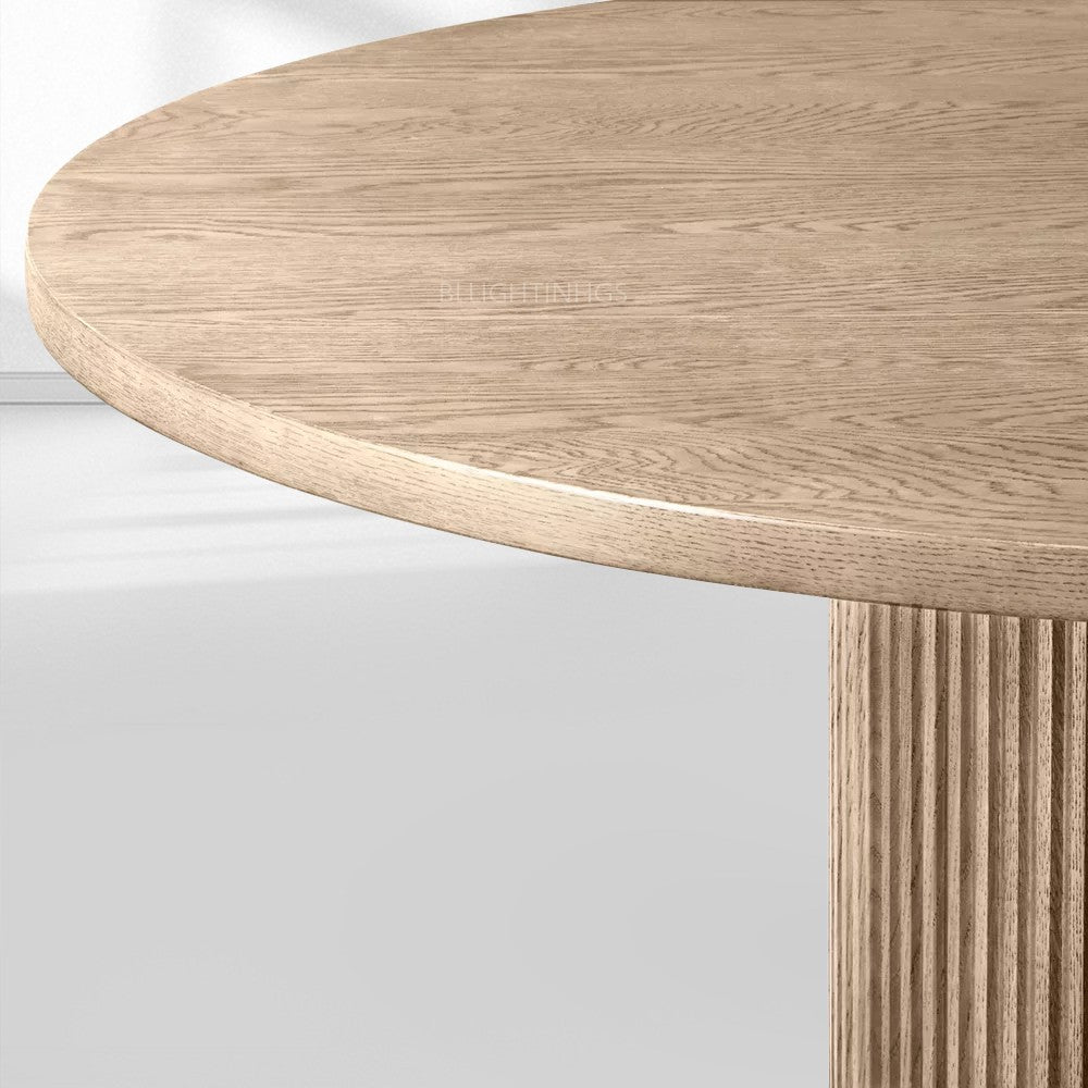 Byrean Round Modern Dining Table