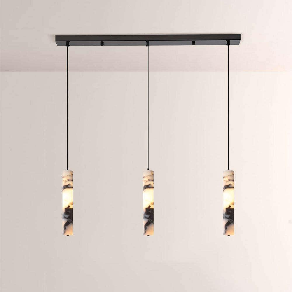 Collins Landscape-Marble Cylinder Pendant(1/3-Head)