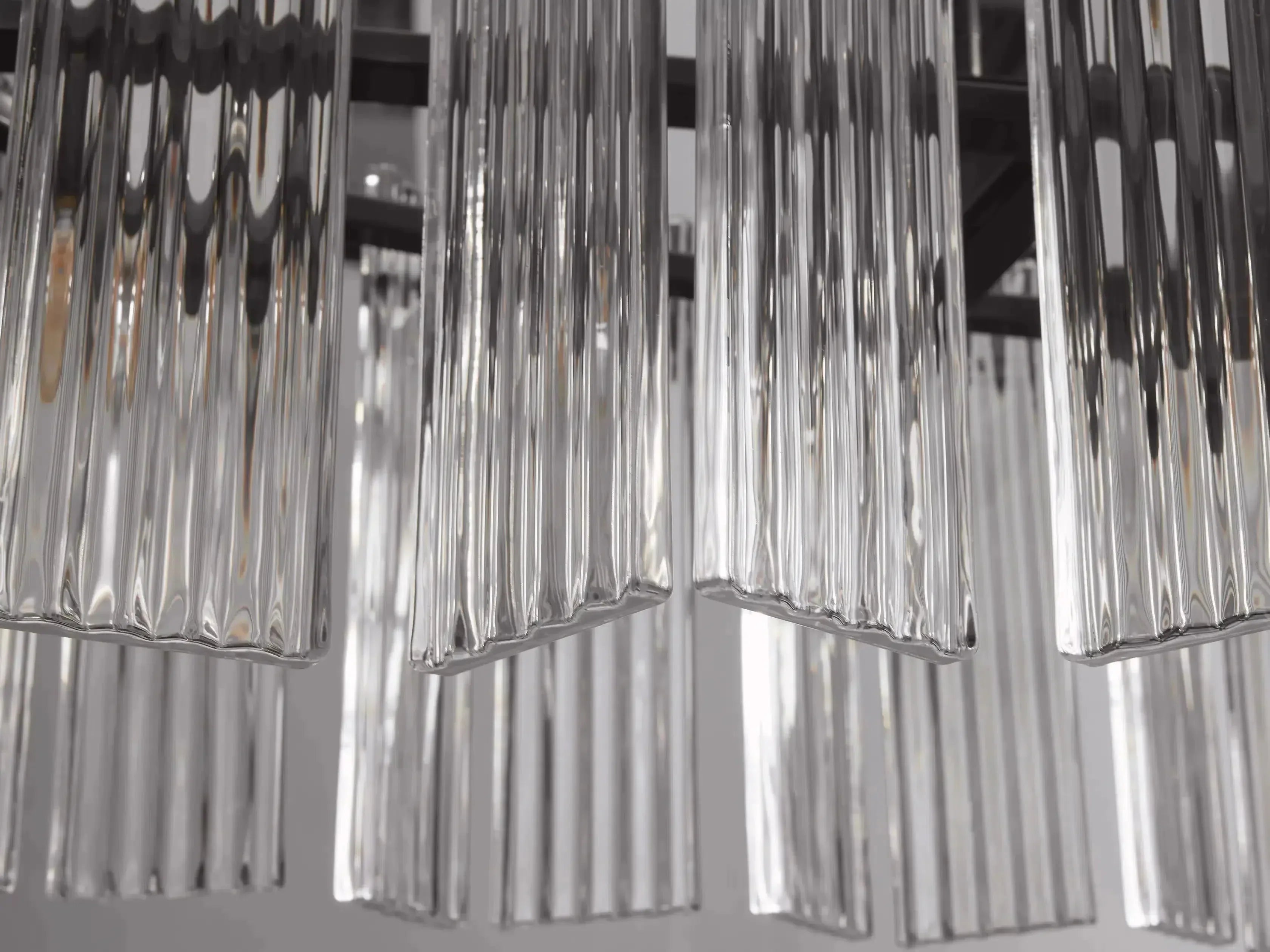 Darwin Oval Glass Chandelier 51"63"72"