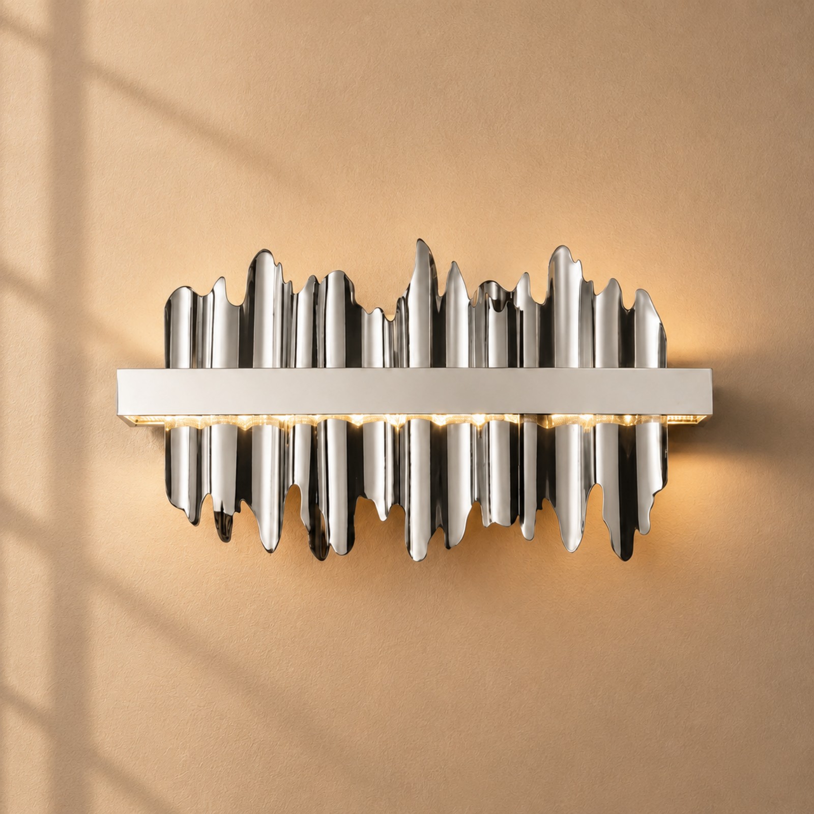 Elvira Modern Sculpture Wall Sconce