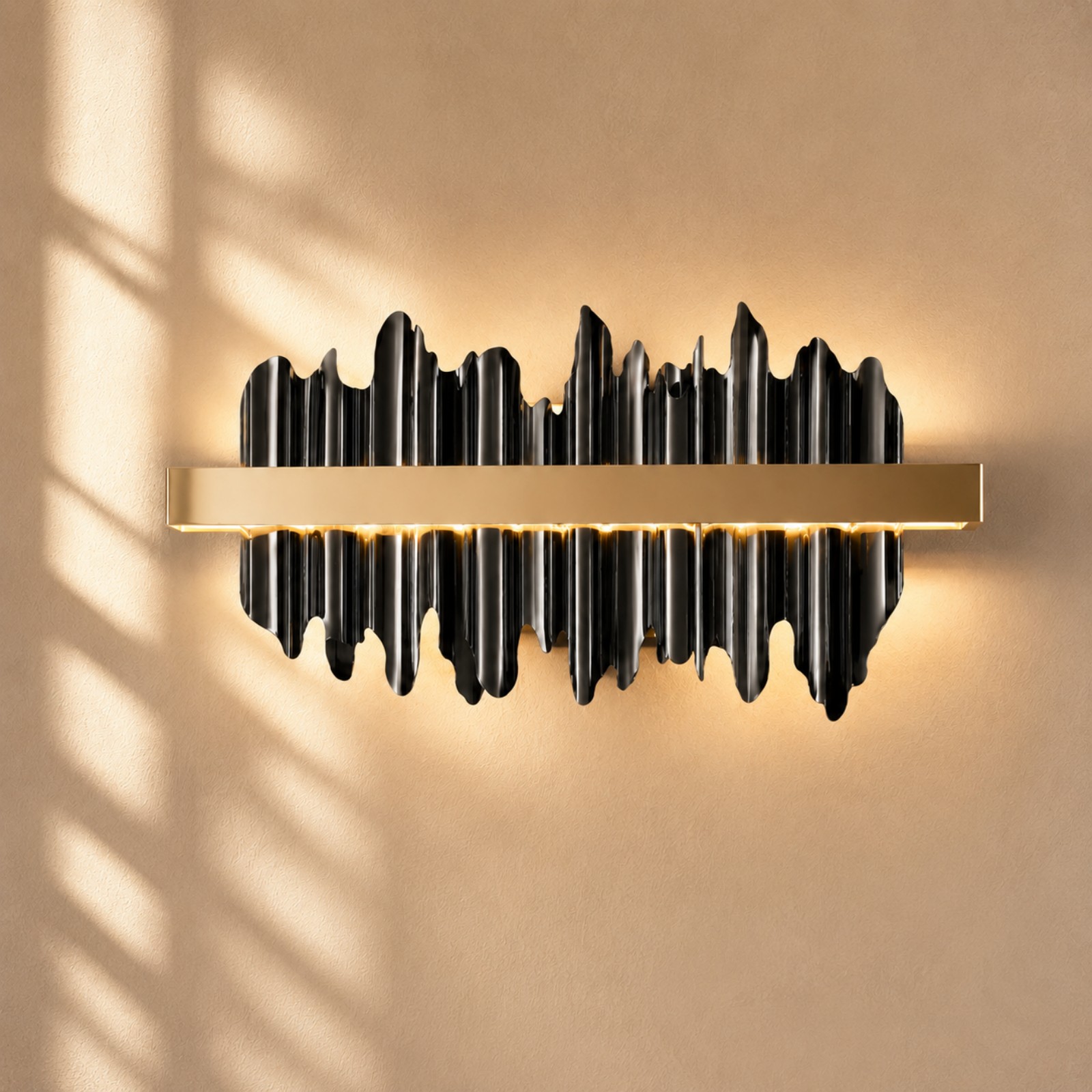 Elvira Modern Sculpture Wall Sconce