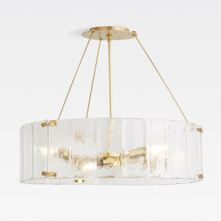 Hillam Round Crystal Chandelier 32"