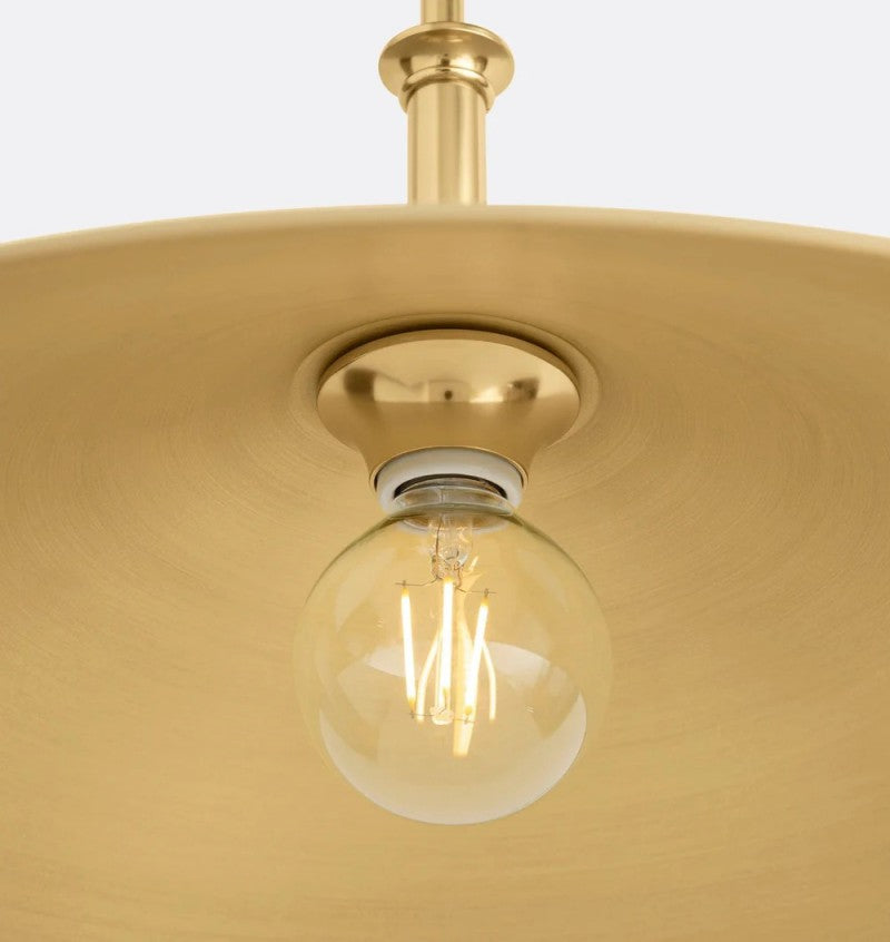 Julius Brass Pendant Light