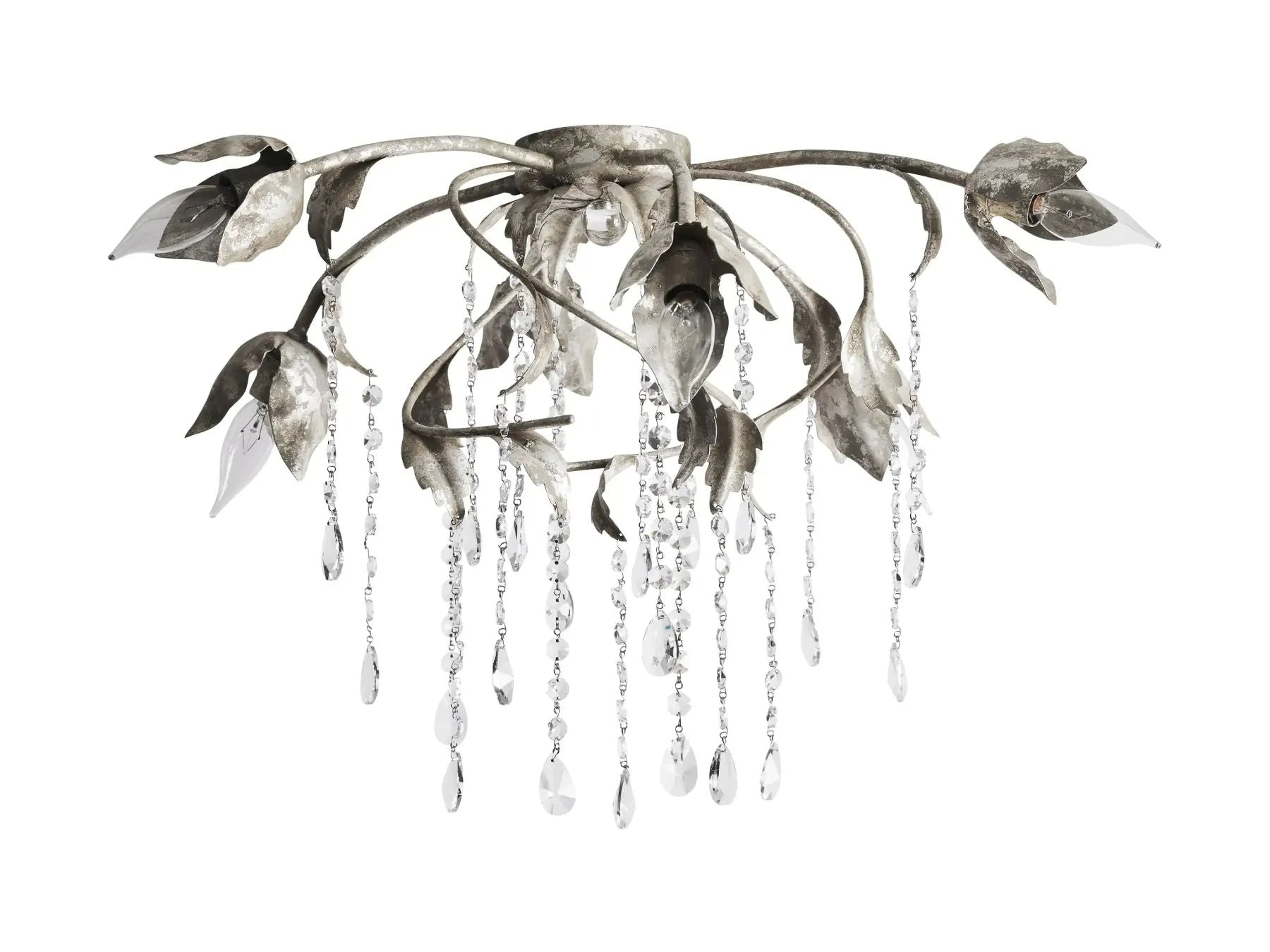 Kalie Crystal Flushmount Ceiling light 23.5"- 32"D