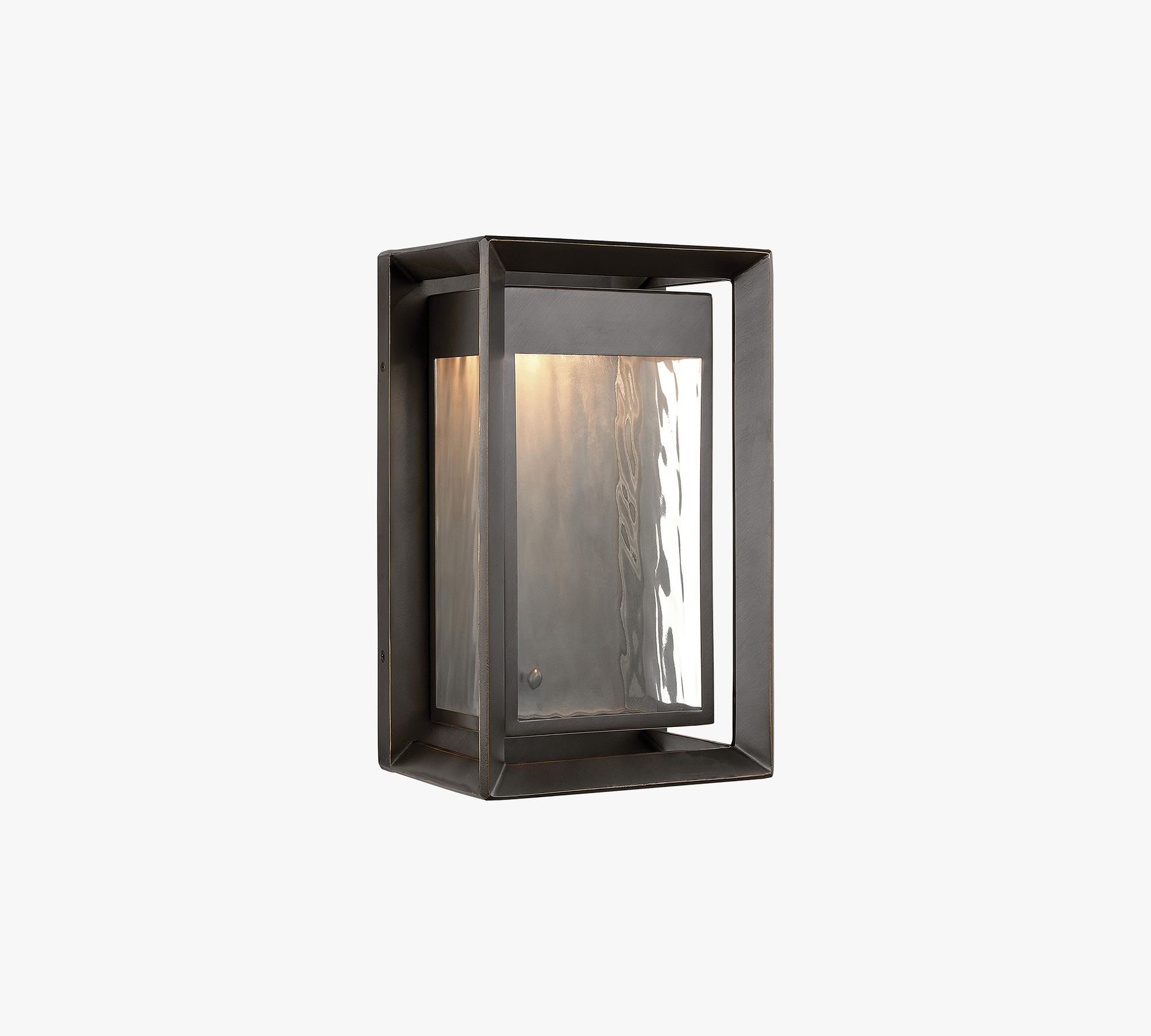 Kent Leander Outdoor Metal LED Sconce