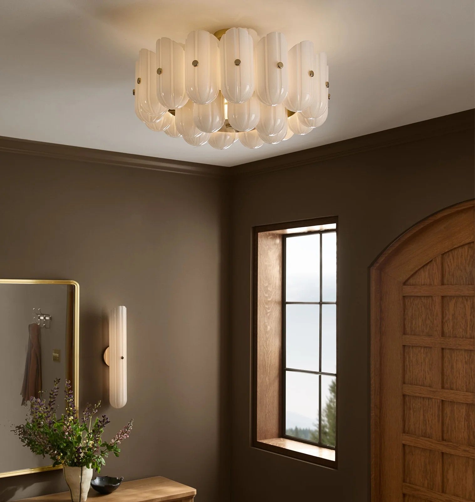 Larin Double Tier Flush Mount 25"