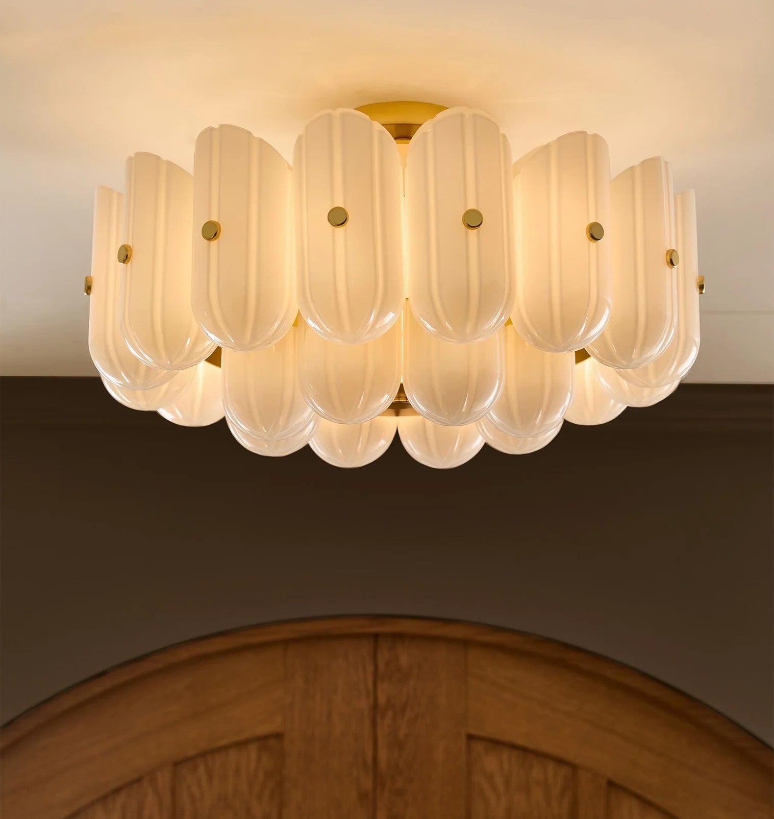 Larin Double Tier Flush Mount 25"
