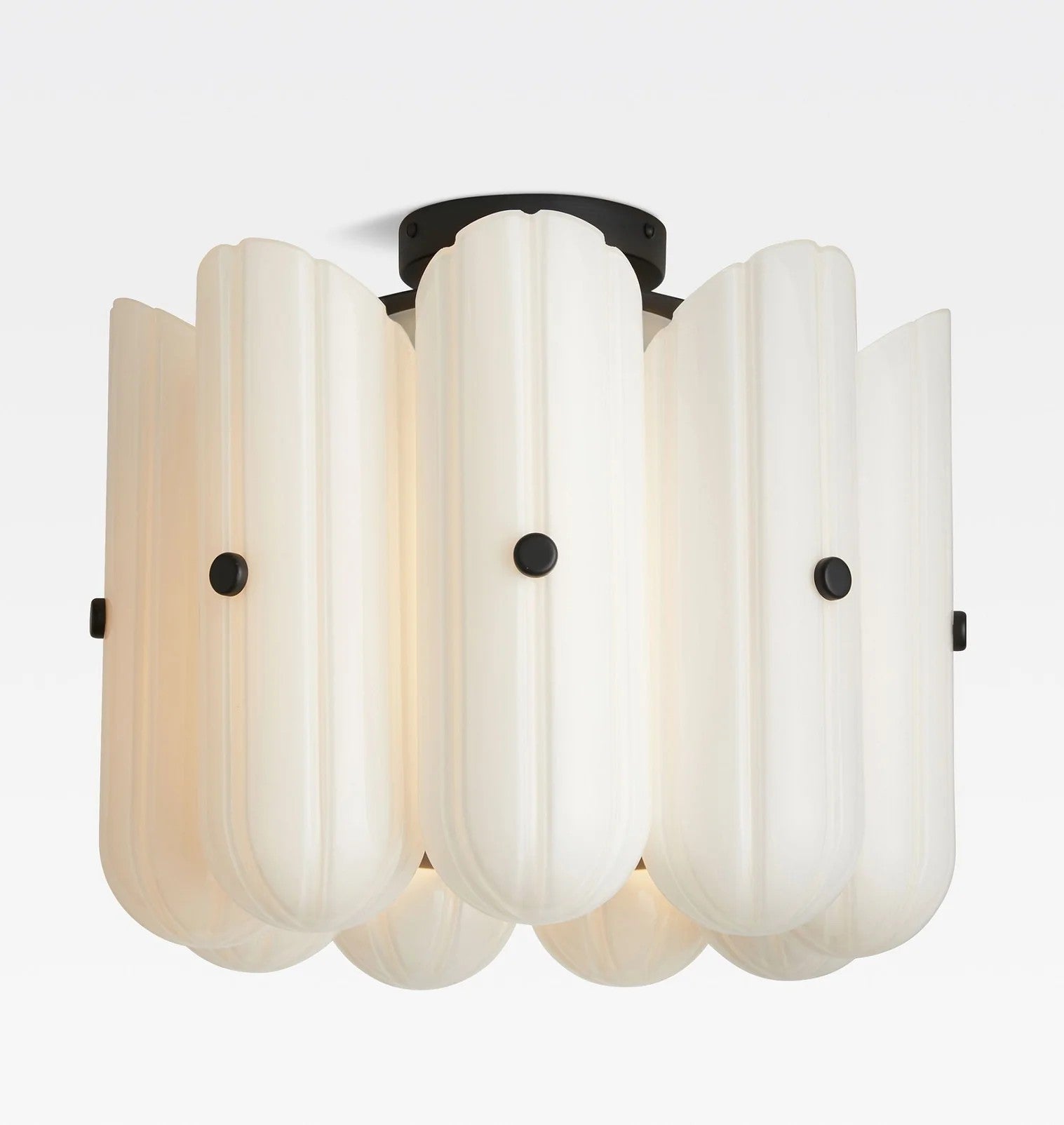 Larin Glass Flush Mount 16"