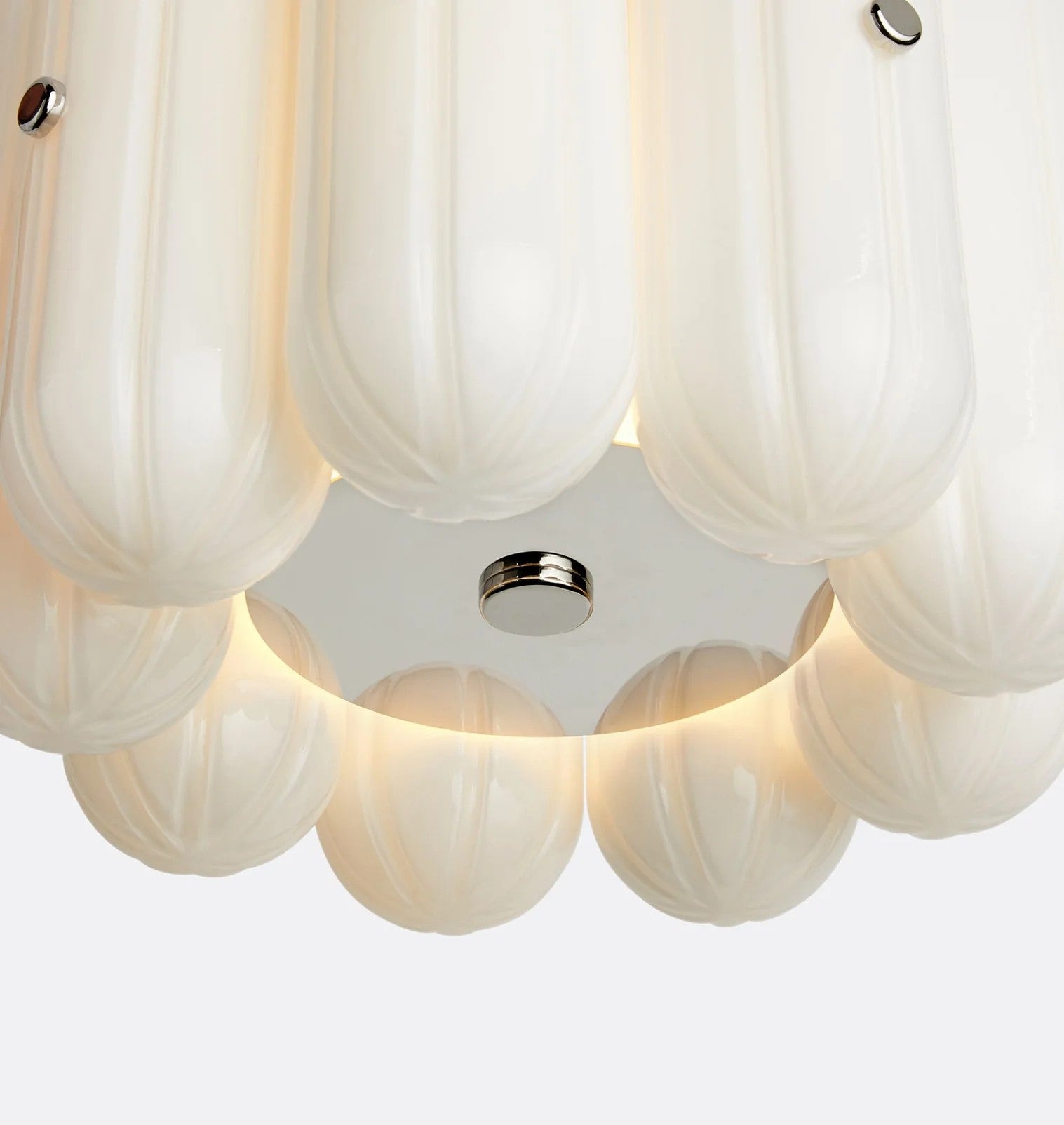 Larin Glass Flush Mount 16"
