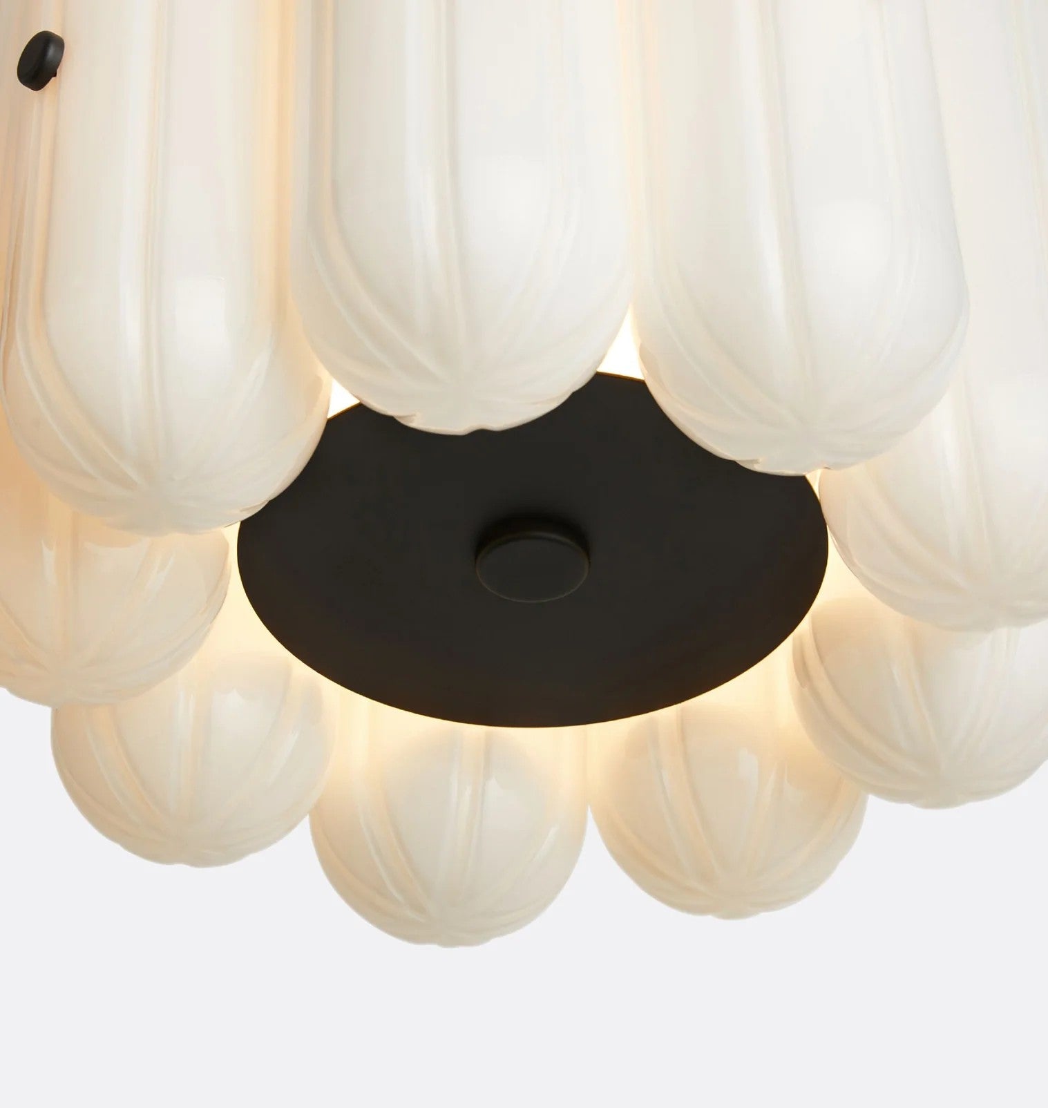 Larin Glass Flush Mount 16"