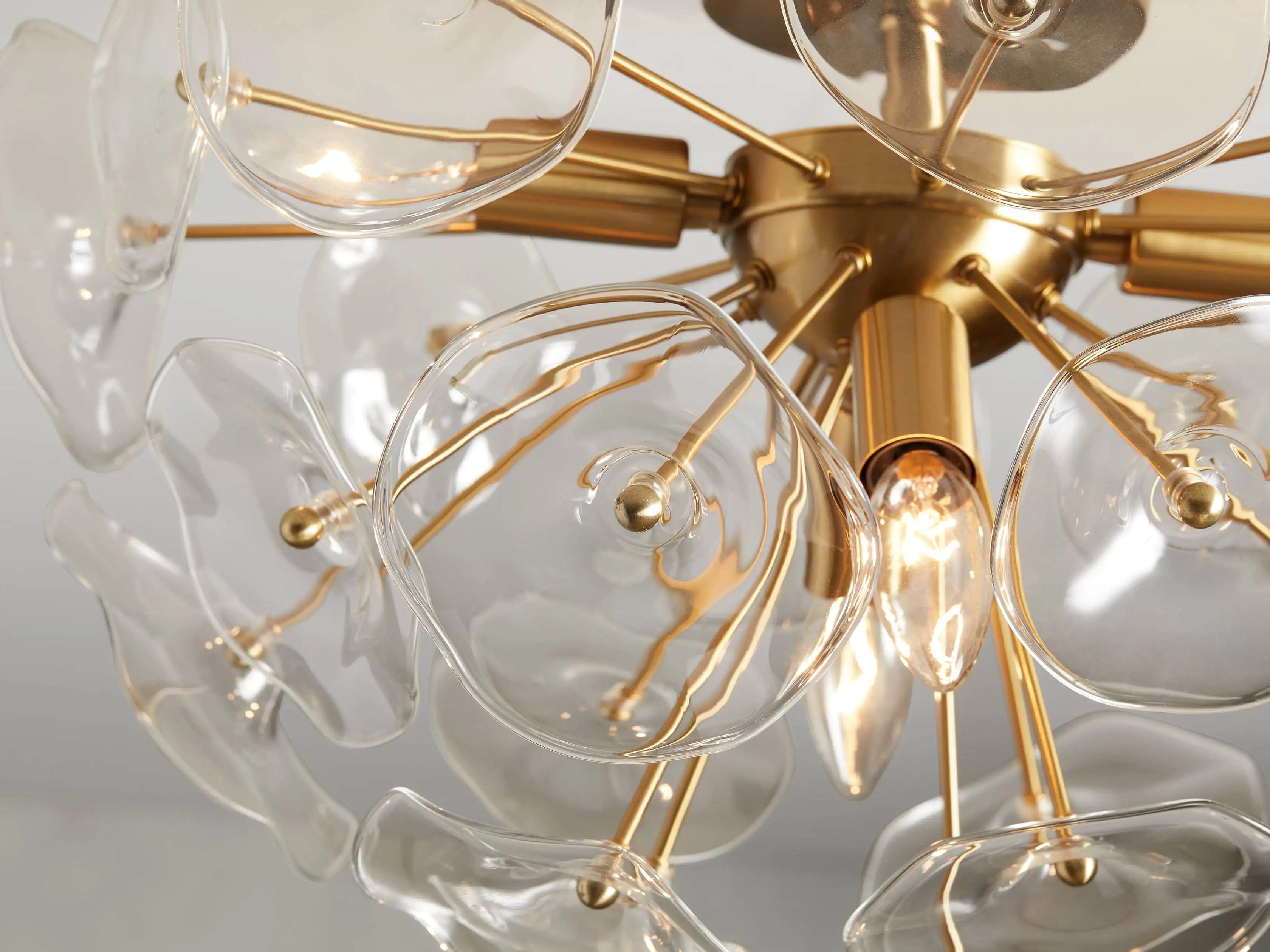 Lemay Glass Flush Mount