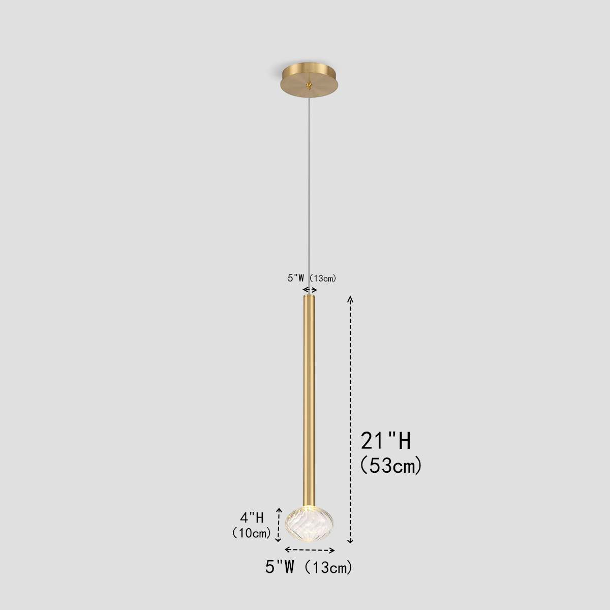 Leslie Crystal Chandelier