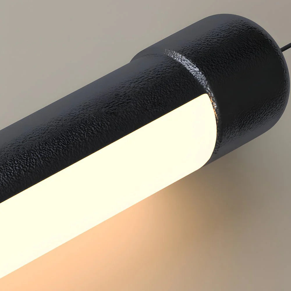 Modern Spiral Multi-Strip Chandelier