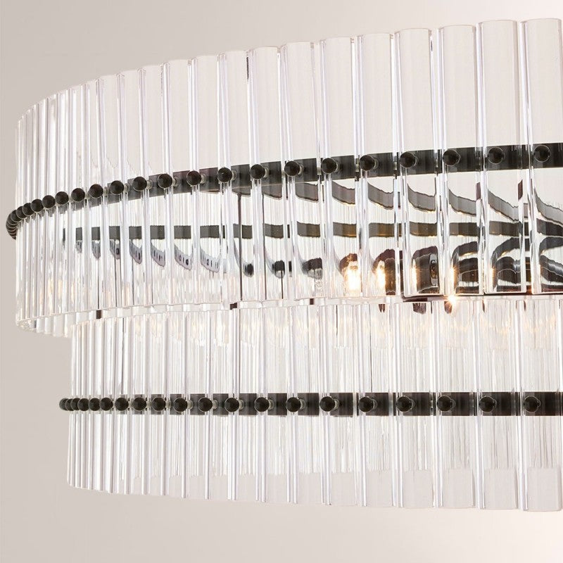 Monica Crystal Round Chandelier