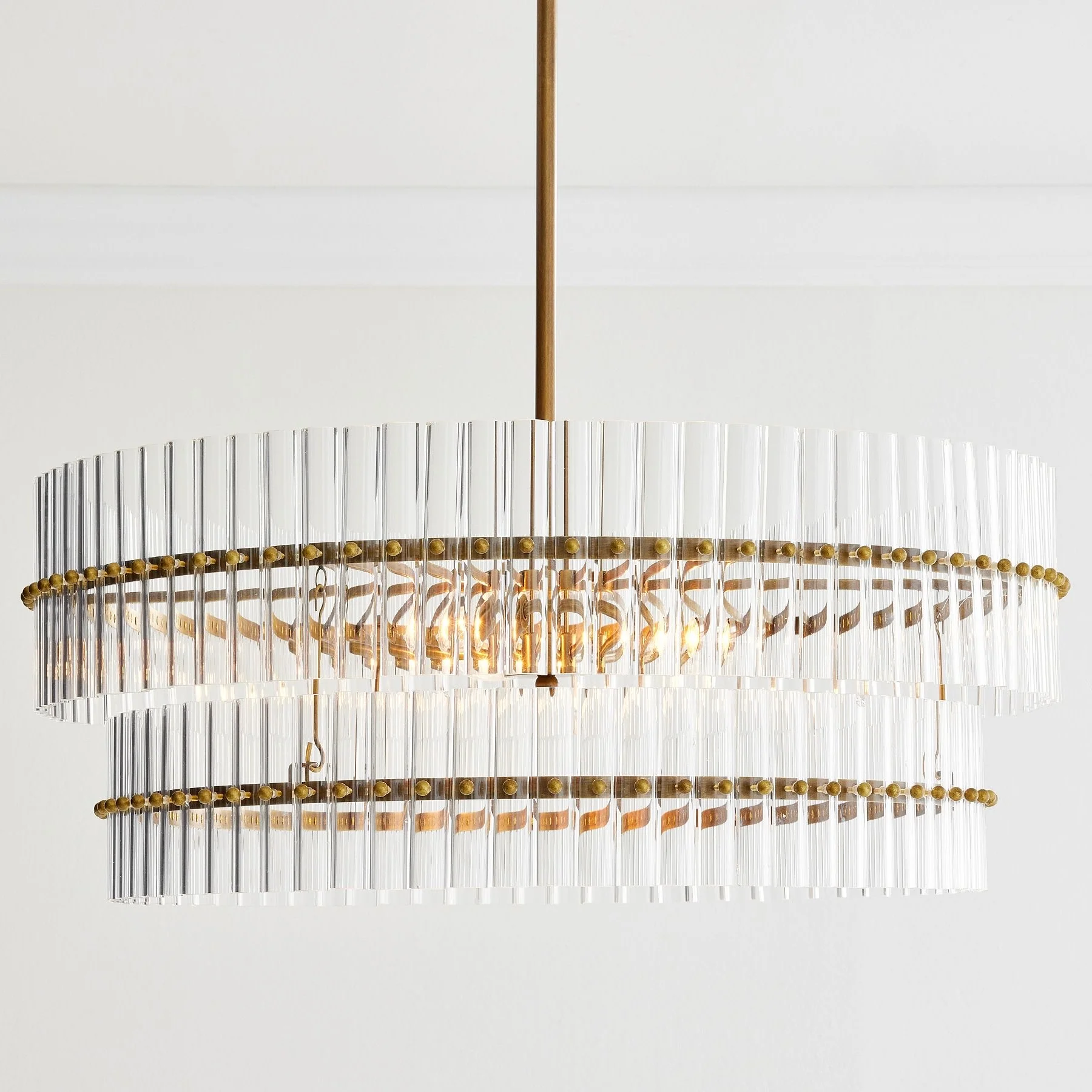 Monica Crystal Round Chandelier
