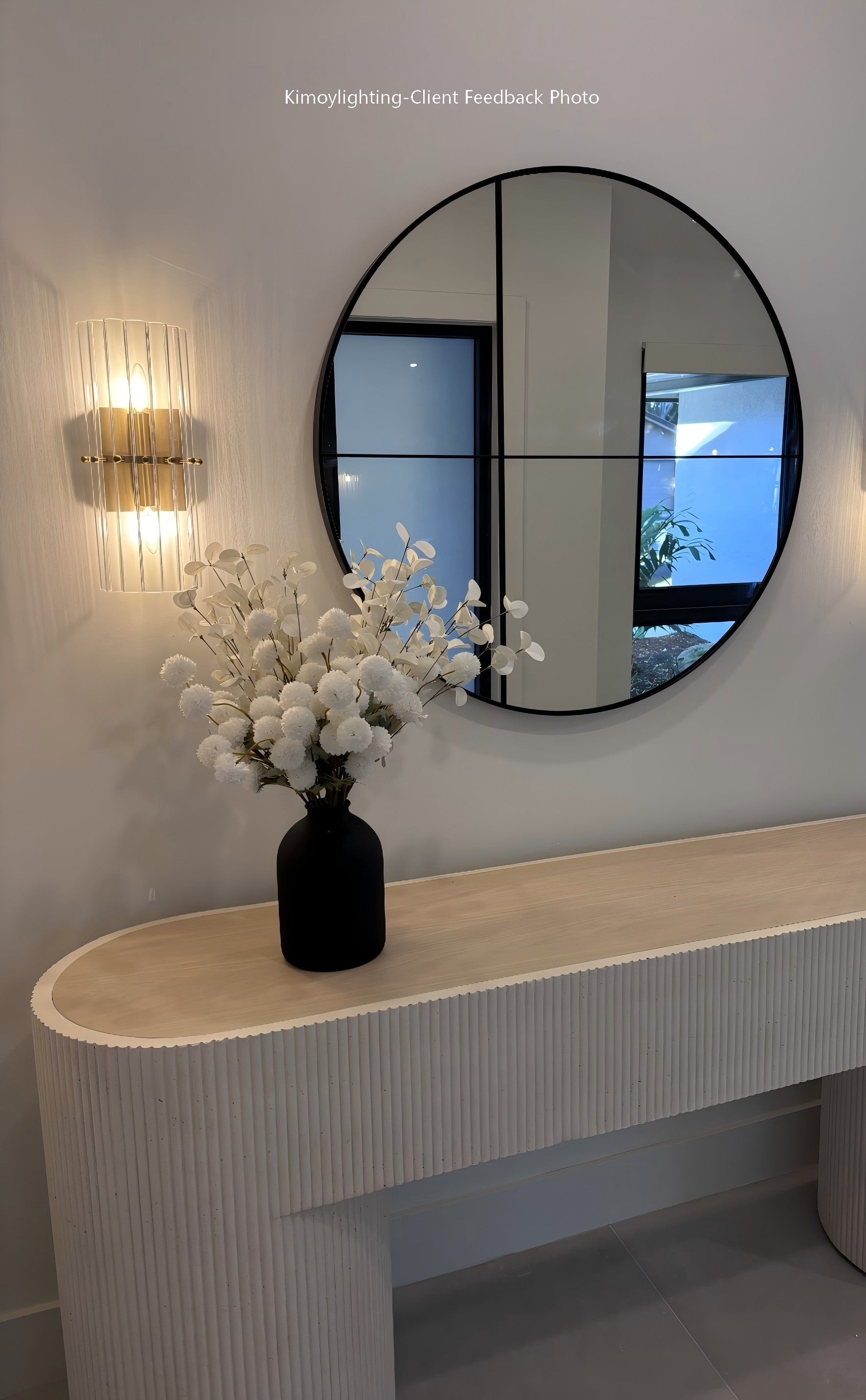 Monica Crystal Wall Sconce