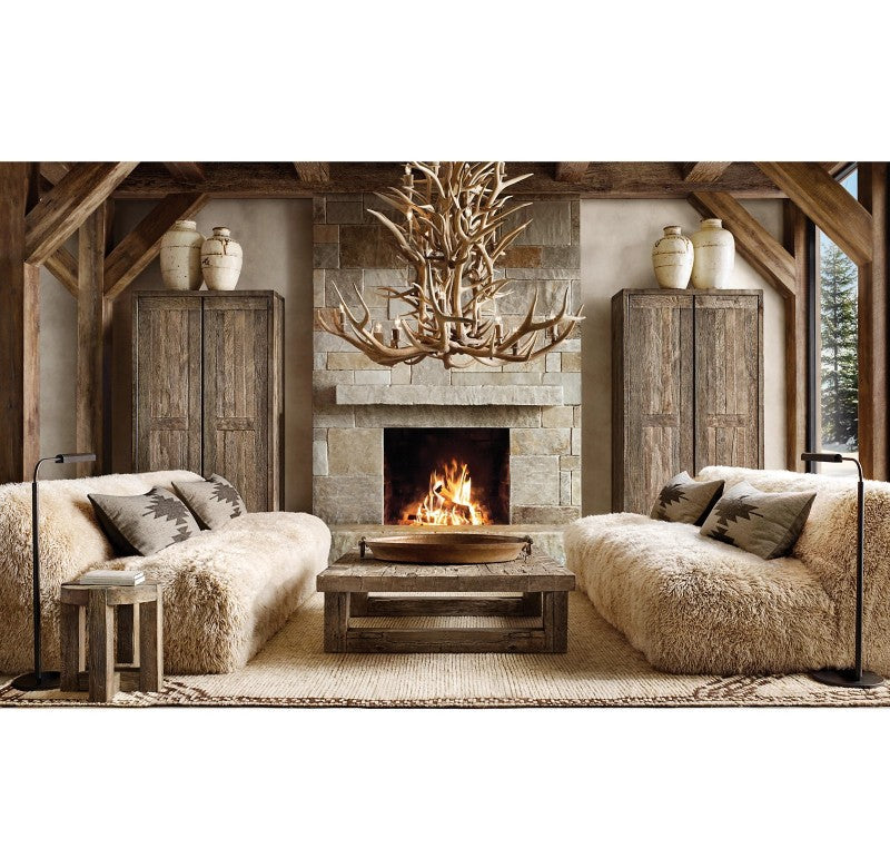 Natural Antler Chandelier 48“