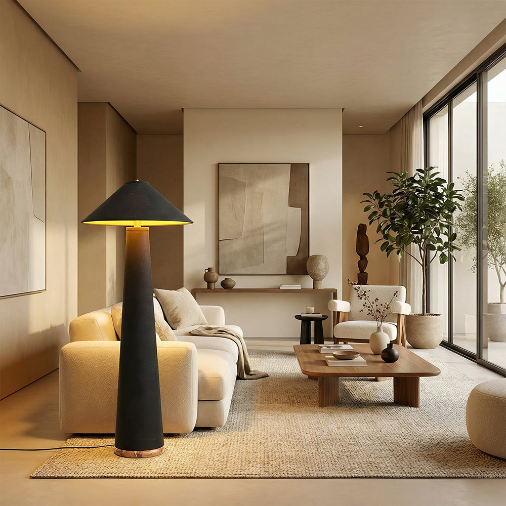 Ombre Tapered Floor Lamp