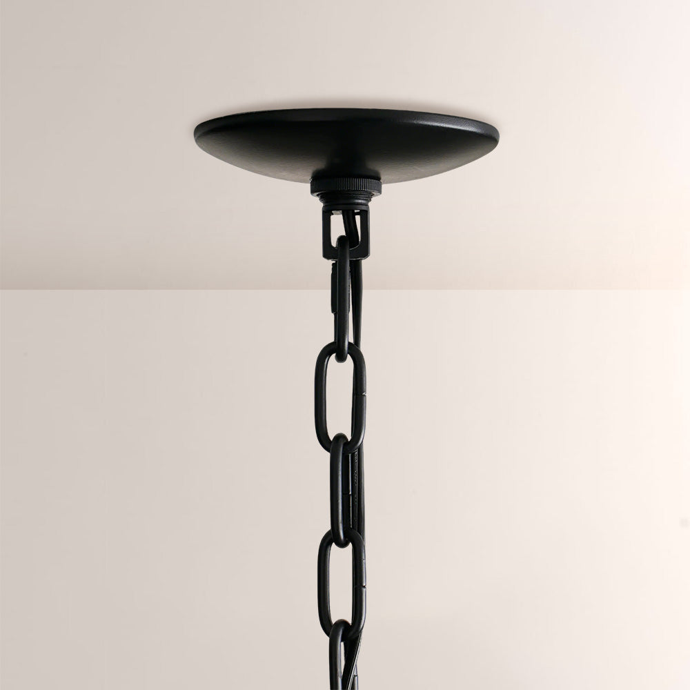 Pallue Rattan Chandelier