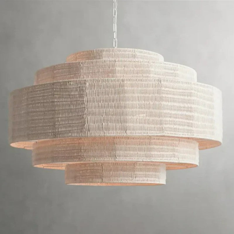 Pallue Rattan Chandelier