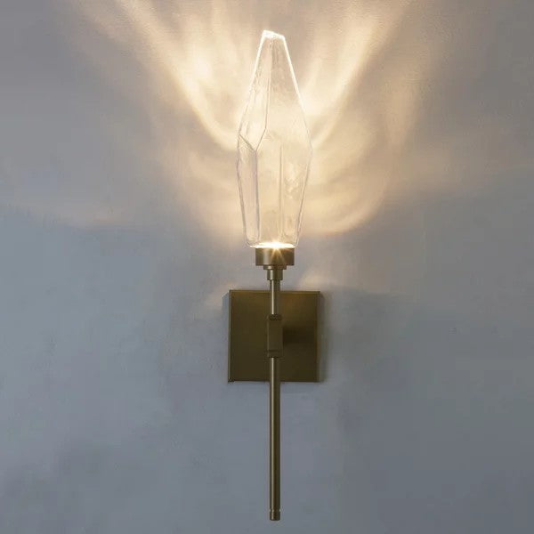 Rock Crystal Wall Sconce