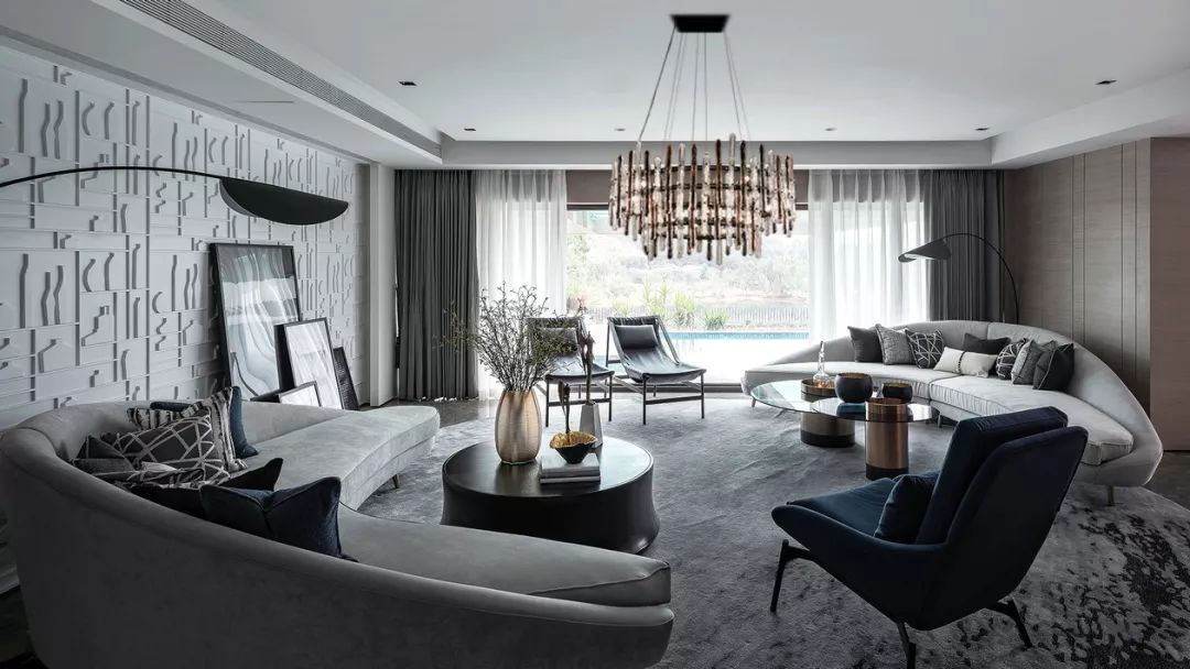 Sancy Round Glass Chandelier