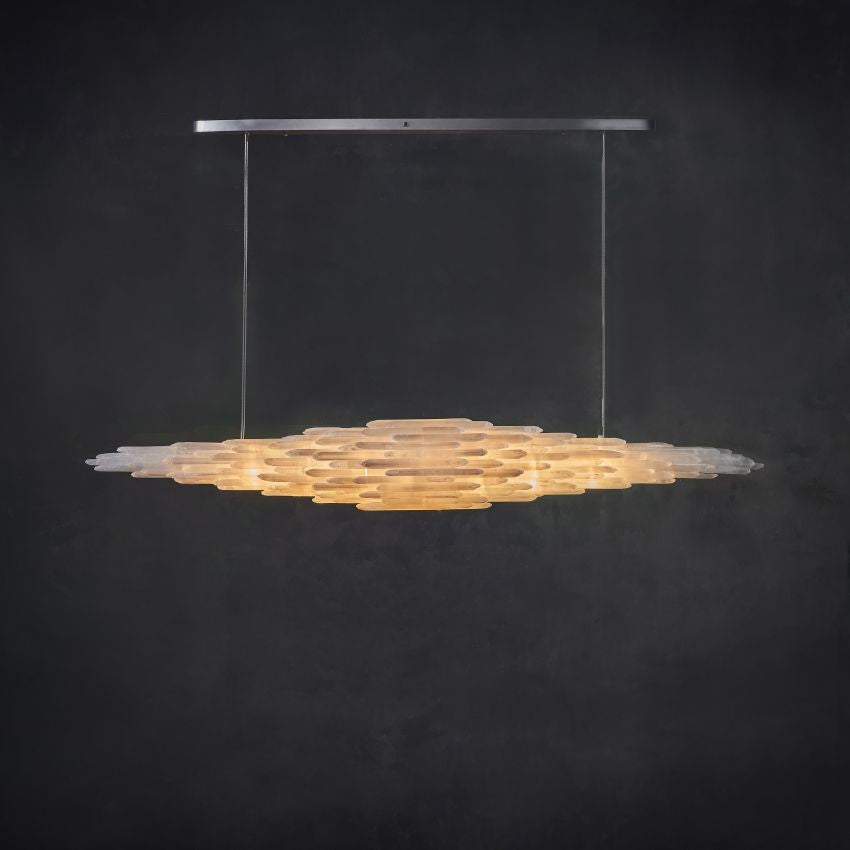 Shahida Selenite Chandelier