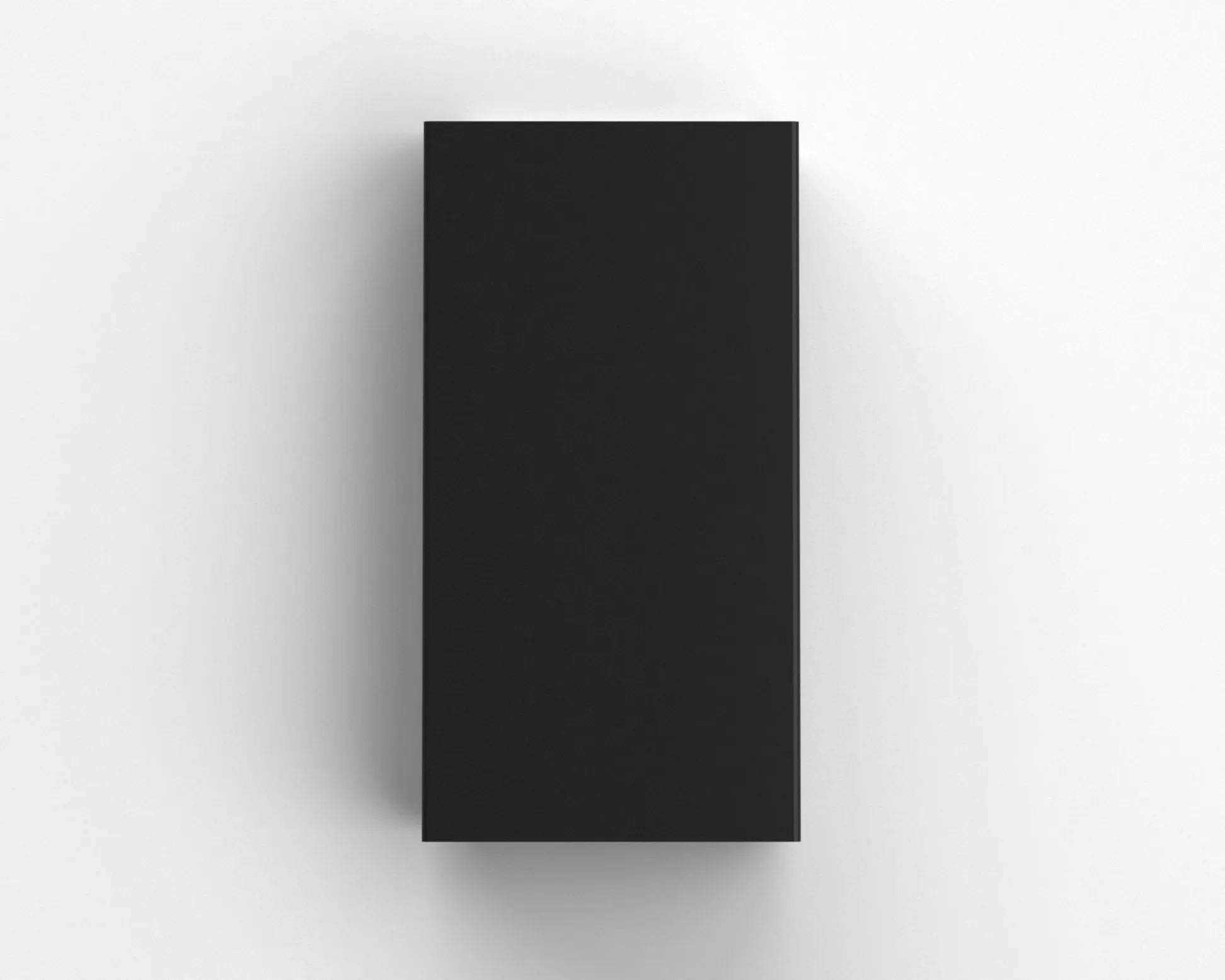 Squared Outdoor Wall Sconce - Black