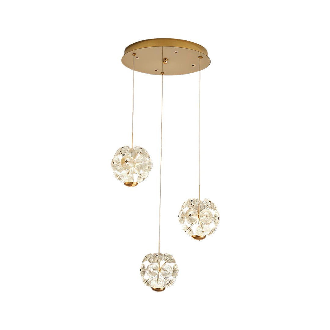 Staircase Crystal Chandelier Modern Luxury High Ceiling Light