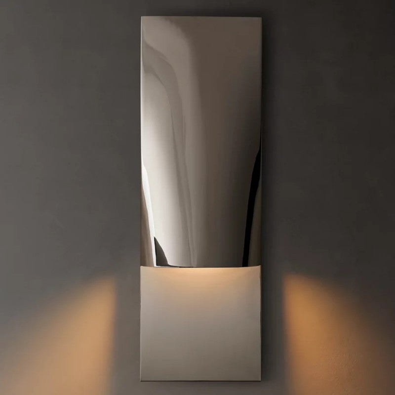 Tazier Vertical Rectangular Sconce 18"H