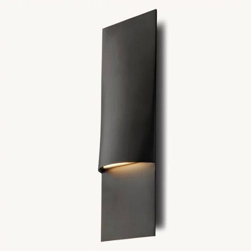 Tazier Vertical Rectangular Sconce 18"H