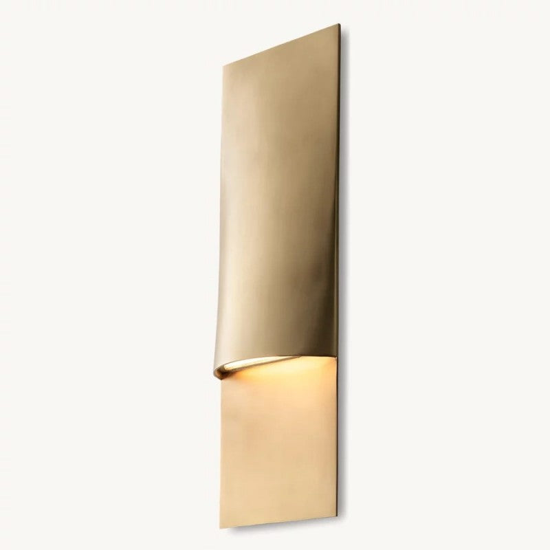 Tazier Vertical Rectangular Sconce 18"H