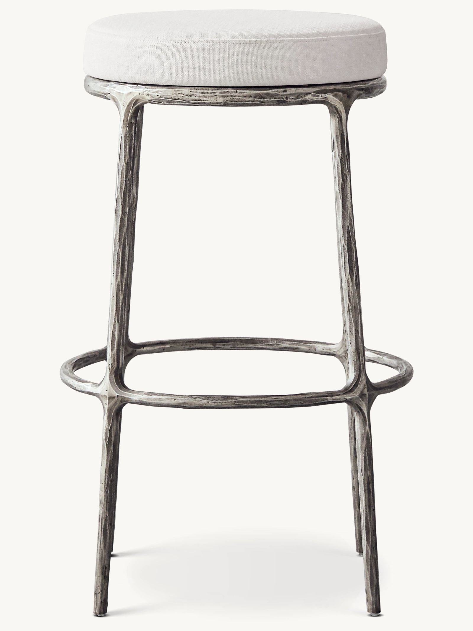 Thomson Backless Fabric Swivel Bar and Counter Stool Living Room