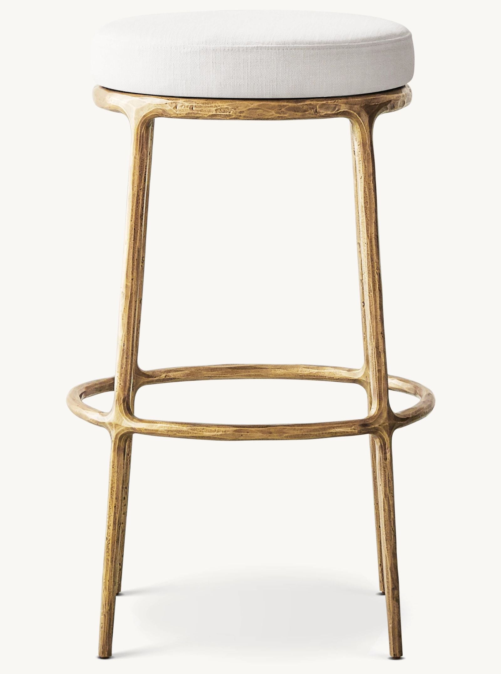 Thomson Backless Fabric Swivel Bar and Counter Stool Living Room