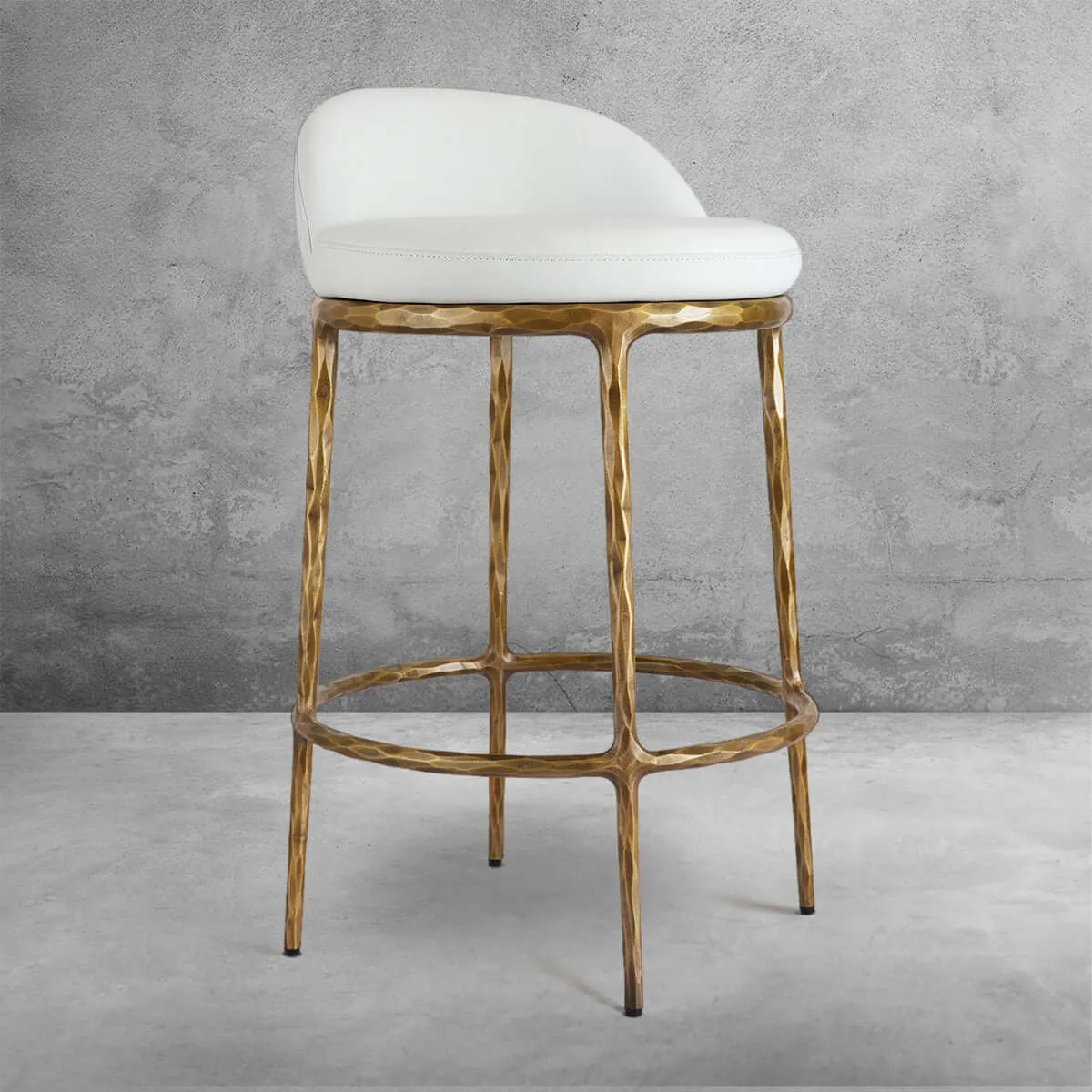 Thomson Bar Counter Stool Leather Style 