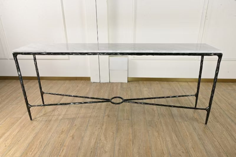 Thomson Rectangle Marble Console Table