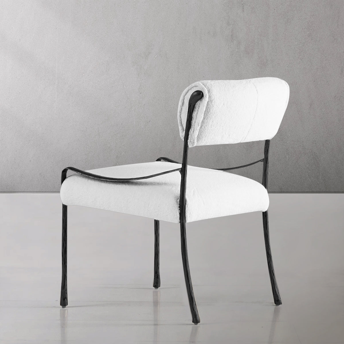 Thomson Retro Copper Iron Frame Armless Dining Chair