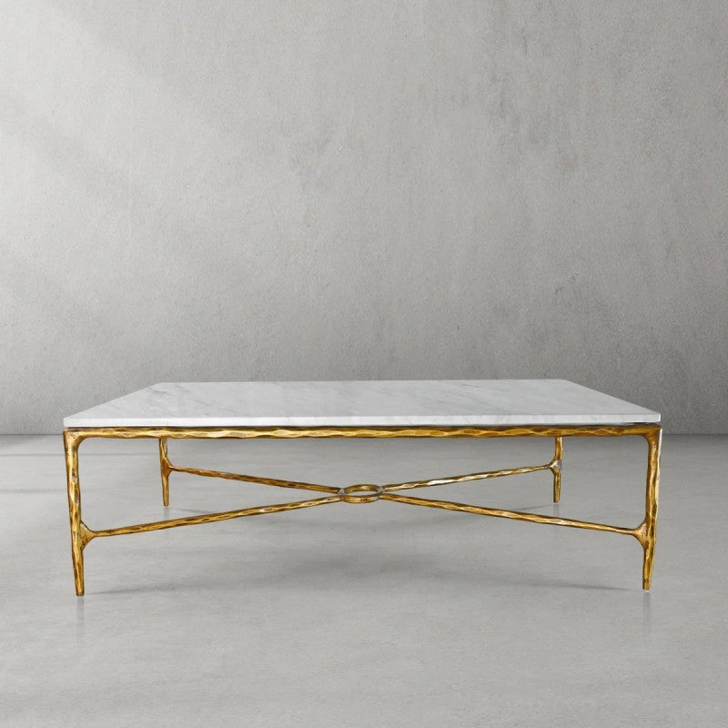 Thomson Rectangle Marble Coffee Table