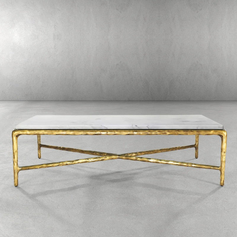 Thomson Rectangle Marble Coffee Table