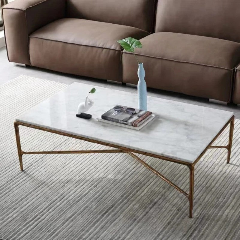 Thomson Rectangle Marble Coffee Table