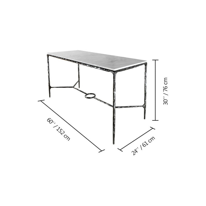 Thomson Rectangle Marble Desk