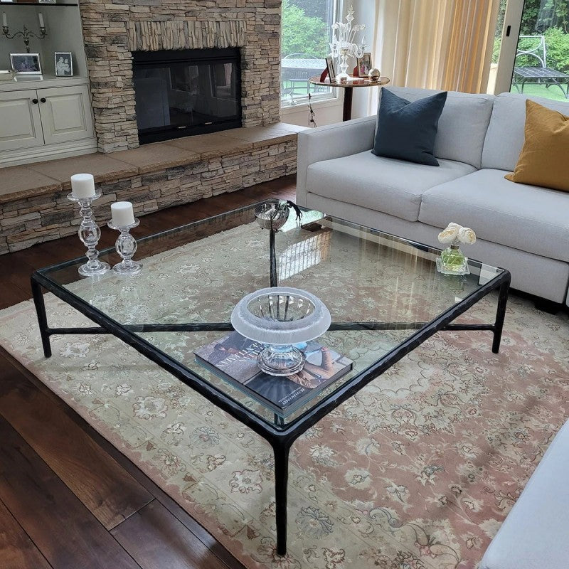 Thomson Square Glass Coffee Table