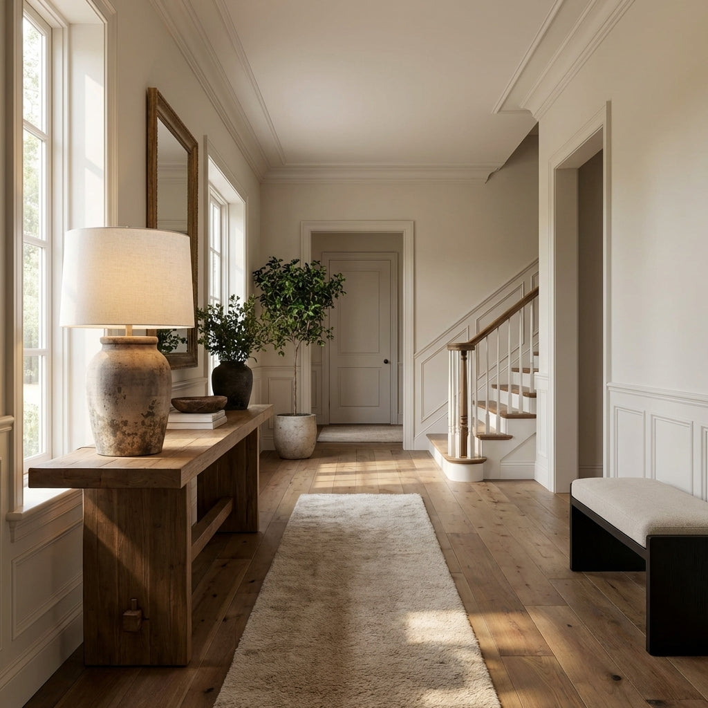 Thorne Rustic Ceramic Table Lamp