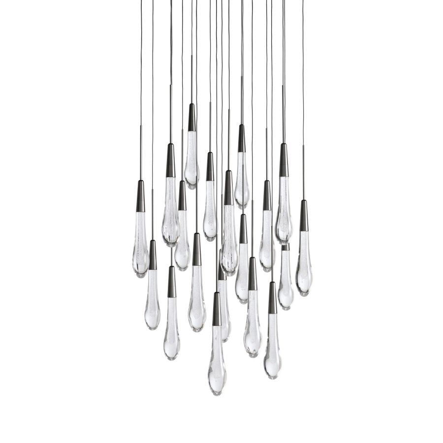 Waterdrop Round Chandelier