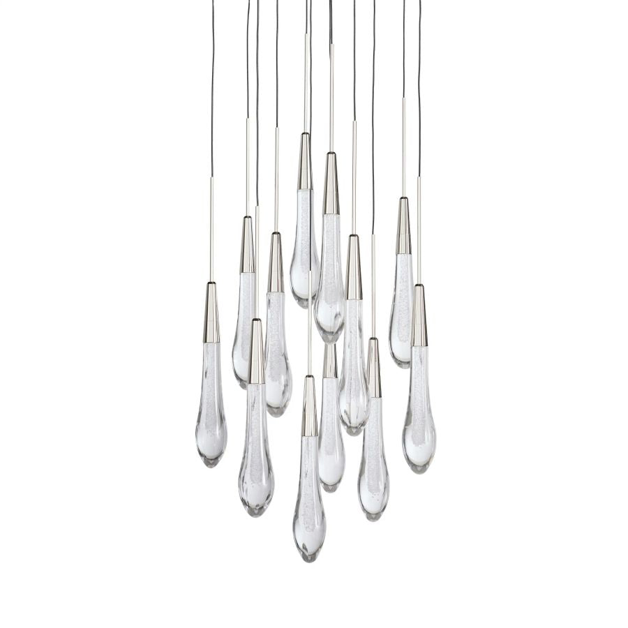 Waterdrop Round Chandelier